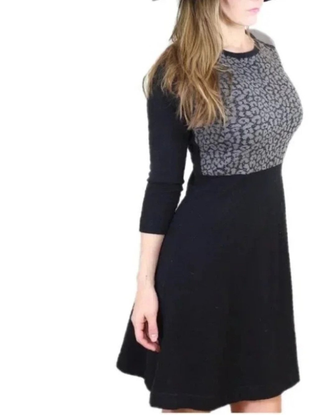 Nine West Leopard sweater Dress